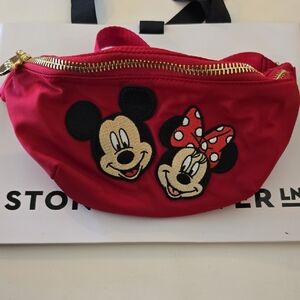 Stoney Clover Lane Mickey and Minnie Ruby Classic Fanny Pack